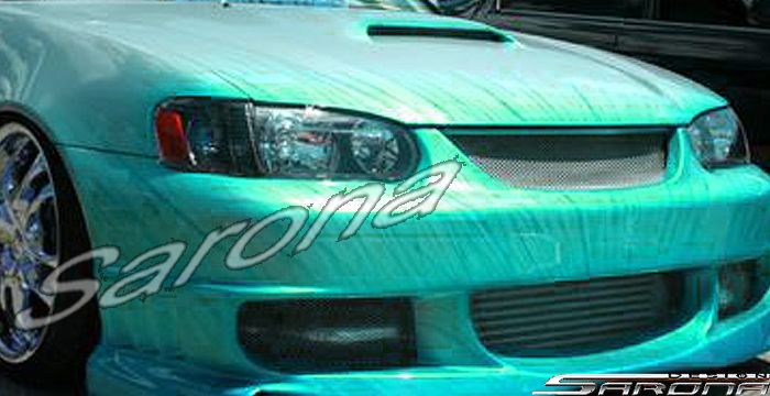 Custom Toyota Corolla  Sedan Hood Scoop (1999 - 2003) - $149.00 (Part #TY-003-HS)